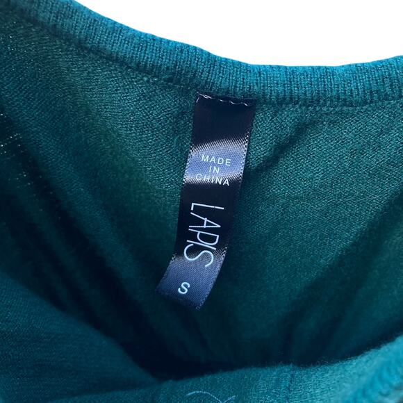 Lapis Womens Size M Knee Length Dress Sheer Sleeves - Picture 13 of 13